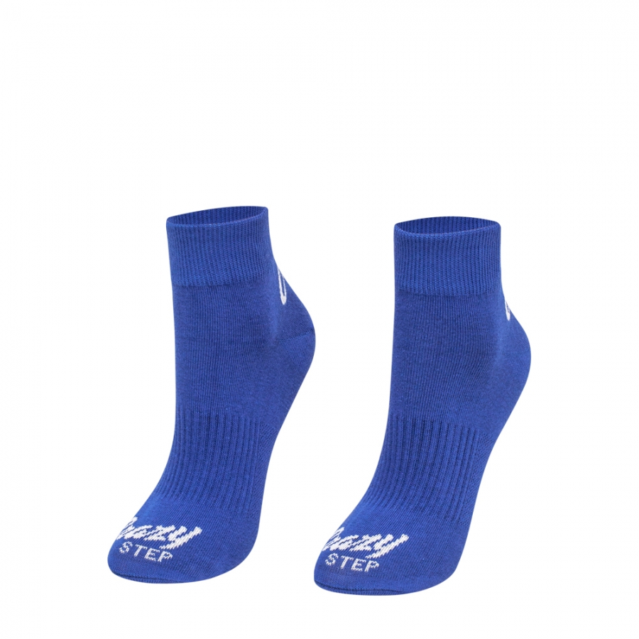 Športové členkové ponožky modré/berry
